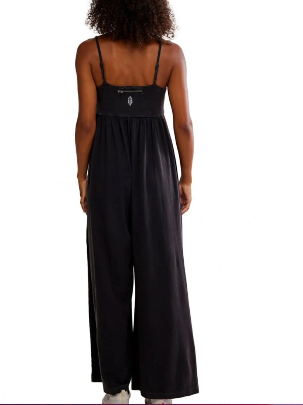 FP Movement Hot Shot Strappy Onesie in Black sz L NWT $80R - Picture 7 of 7